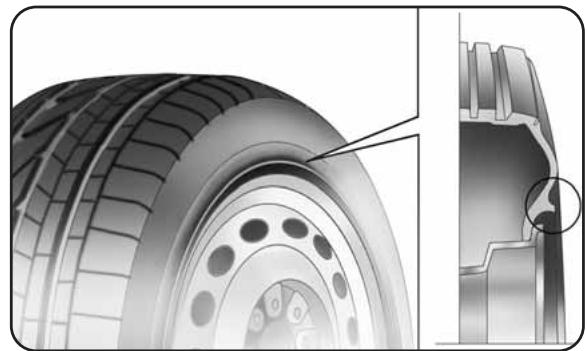 LANCIA Delta 3 (2008-2014) - PNEUS RIM PROTECTOR fig. 5a - 1
