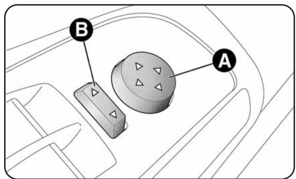 LANCIA Delta 3 (2008-2014) - Rabattement manuel rétroviseur fig. 23 - 1