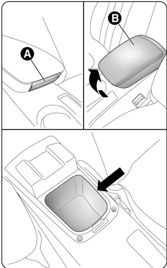 LANCIA Delta 3 (2008-2014) - Compartment climatisé pour aliments - 1