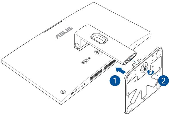 ASUS P470VA - Installer le socle - 1