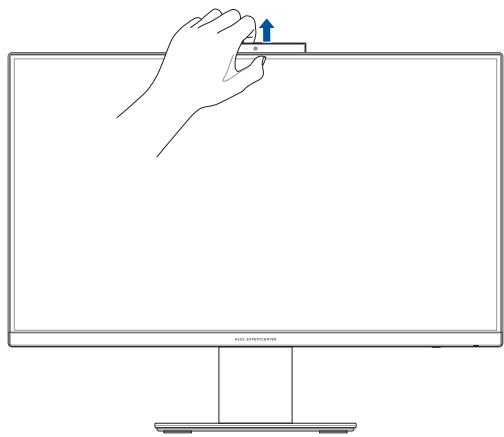 ASUS P470VA - Utiliser le panneau de la webcam - 1