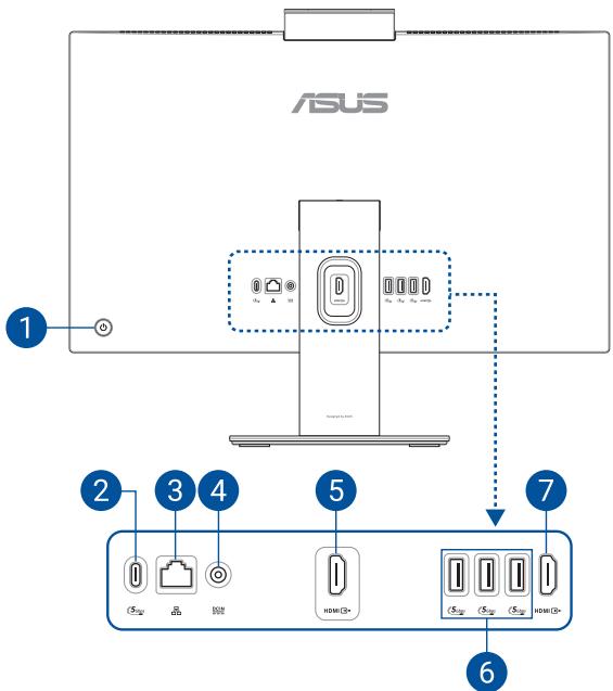 ASUS P470VA - Vue arrière - 1