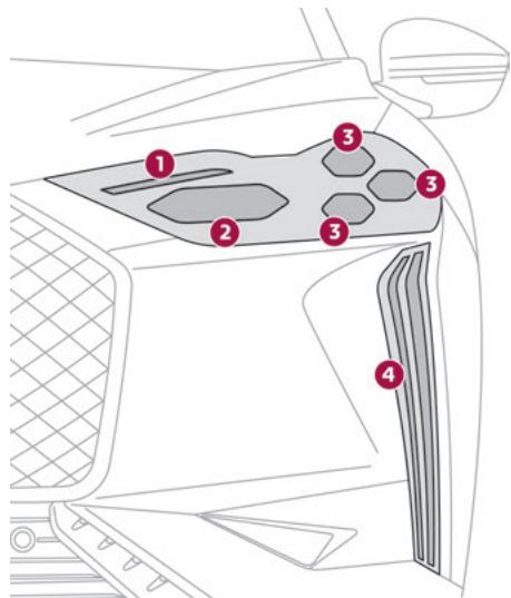 DS Automobiles DS3 2 (2022) - Modèle avec projecteurs DS MATRIX LED VISION - 1