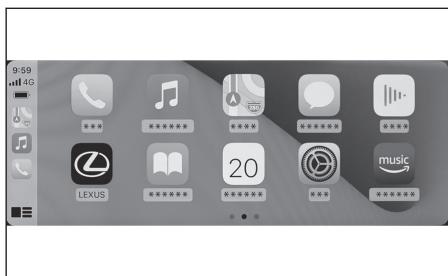 LEXUS NX AZ20 (2021) - Utilisation d'apple carplay avec une connexion USB - 2