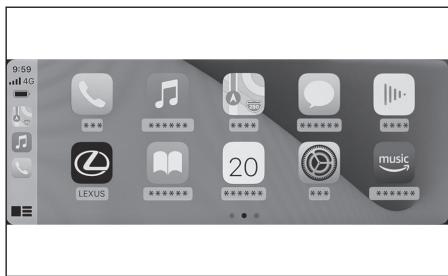 LEXUS NX AZ20 (2021) - Utilisation d'apple carplay avec une connexion USB - 2