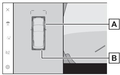 LEXUS NX AZ20 (2021) - Affichage de la vue de dessous par transparence - 3