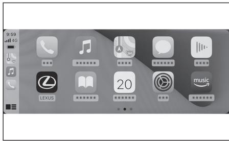 LEXUS NX AZ20 (2021) - Utilisation d'apple carplay avec une connexion sans fil - 2