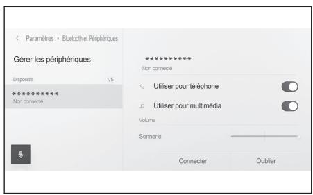 LEXUS NX AZ20 (2021) - Connexions manuelles de dispositifs bluetooth® - 1