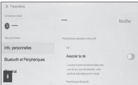 LEXUS NX AZ20 (2021) - Configuration de la méthode d'identification d'un conducteur - 1