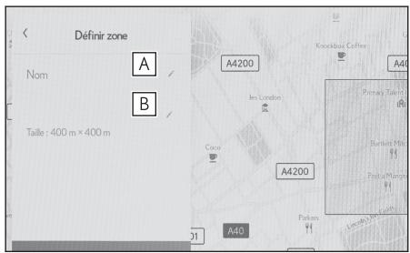 LEXUS NX AZ20 (2021) - Modification de zones à éviter - 1