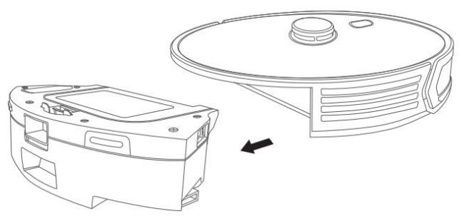 EZICLEAN IBOTZ7SMART - Nettoyer le réservoir d'eau 2 en 1 - 1