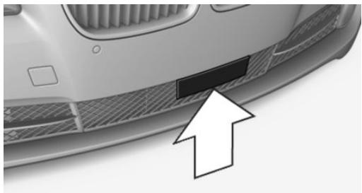 BMW X4 (2014-2018) - Capteur radar - 1