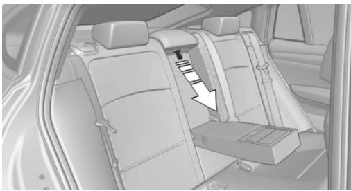 BMW X4 (2014-2018) - Rabattement de la partie centrale - 1