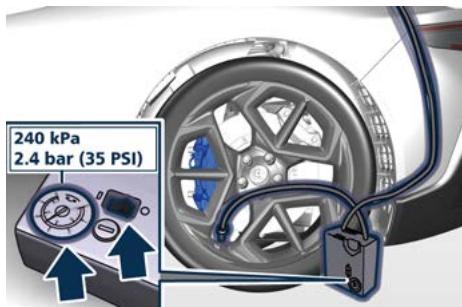 Maserati MC20 (2020) - Installation de la roue de secours compacte - 3