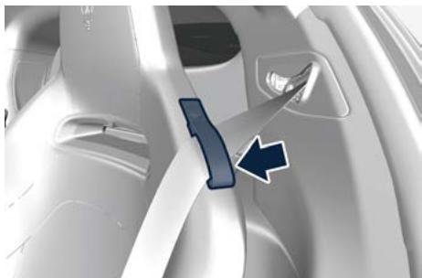 Maserati MC20 (2020) - Mode d'emploi des ceintures de sécurité à trois points - 1