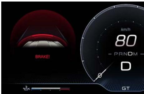Maserati MC20 (2020) - Alerte collision frontale - FCW - 1
