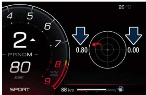 Maserati MC20 (2020) - Compteur – Mode GT et SPORT - 2