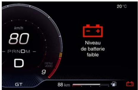 Maserati MC20 (2020) - État de charge de la batterie - 1