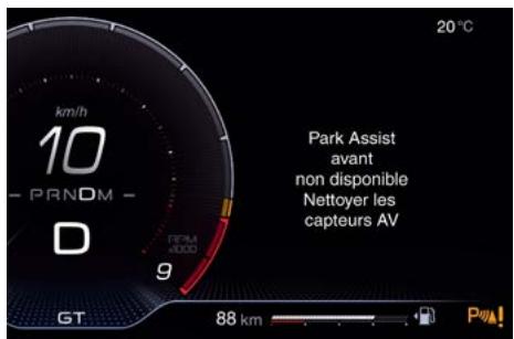 Maserati MC20 (2020) - Réparation du système d'aide au stationnement Park Assist - 1