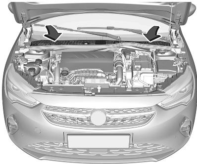 OPEL Corsa F - 6 (2019-2023) - Prise d'air - 1