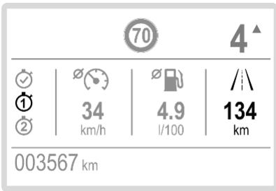OPEL Corsa F - 6 (2019-2023) - Compteur kilométrique journalier - 1