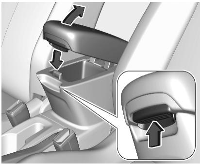 OPEL Corsa F - 6 (2019-2023) - Rangement dans la console centrale - 1