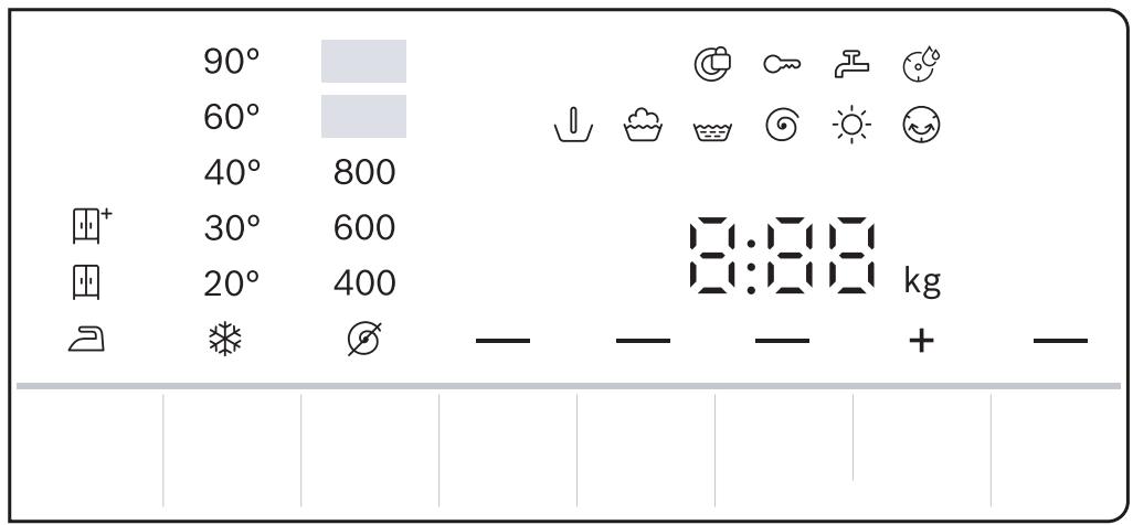 BOSCH WNA144V0FR - Affichage - 1