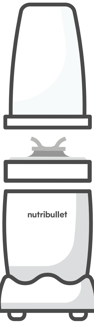 NUTRIBULLET NB907CP - Quick guide. - 3