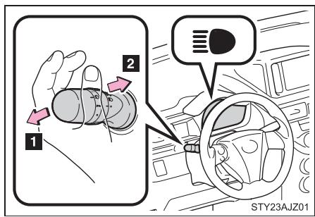 Scion IQ (2012) - Allumage des feux de route - 1