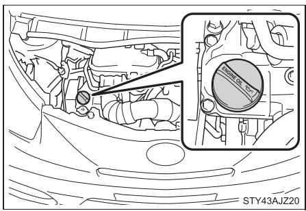 Scion IQ (2012) - Appoint d'huile moteur - 1
