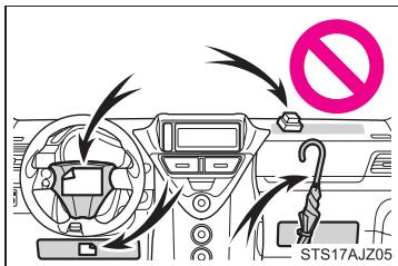 Scion IQ (2012) - Précautions à prendre avec les sacs de sécurité gonflables SRS - 2