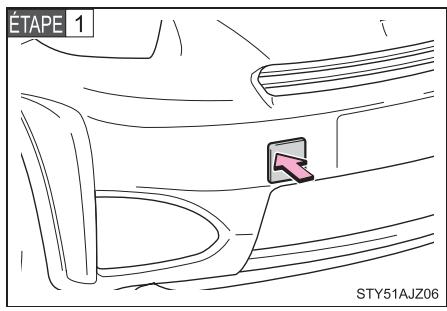 Scion IQ (2012) - Montage de l'anneau de remorquage - 1