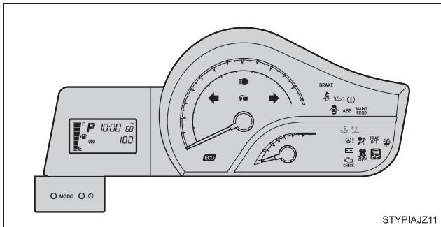 Scion IQ (2012) - Voyants d'alerte - 1
