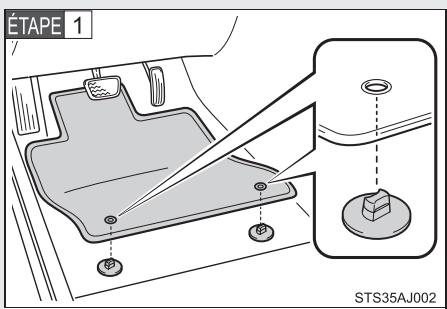 Scion IQ (2012) - Tapis de sol - 1