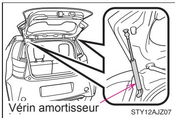 Scion IQ (2012) - Vérins amortisseurs du hayon - 1