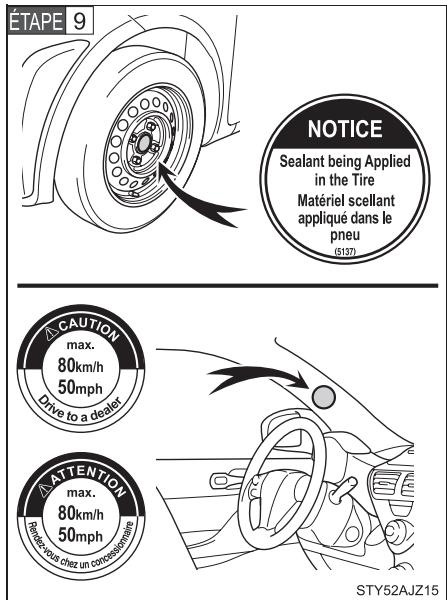 Scion IQ (2012) - Méthode de réparation de secours - 8