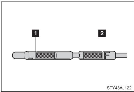 Scion IQ (2012) - Contrôle du niveau d'huile moteur - 2