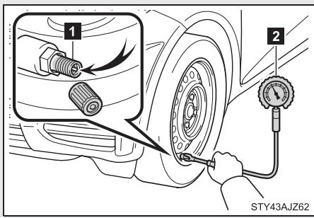 Scion IQ (2012) - Procédure de contrôle et de réglage - 1