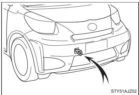 Scion IQ (2012) - Remorquage de secours - 1