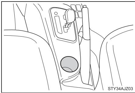 Scion IQ (2012) - Objets à ne pas laisser à demeure dans les espaces de rangement - 1
