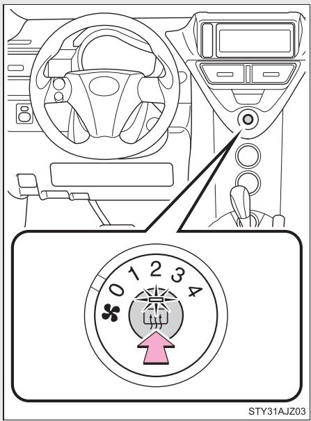 Scion IQ (2012) - Dégivrage de la lunette arrière* - 1