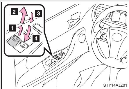 Scion IQ (2012) - Si le rétroviseur risque d'être bloqué par la glace - 1