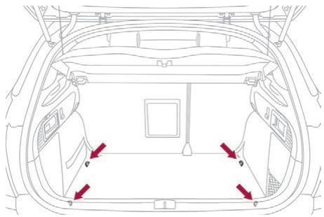 DS Automobiles DS4 (2015-2018) - Anneaux d'arrimage - 1