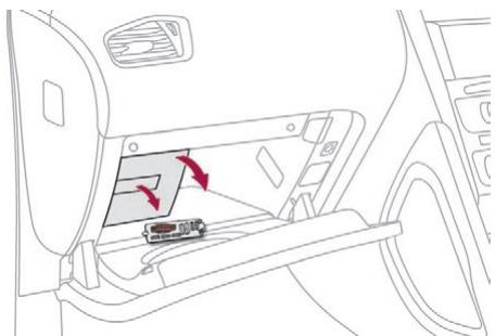 DS Automobiles DS4 (2015-2018) - Boîte à gants - 2
