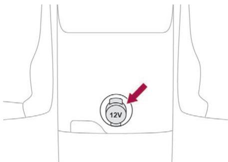 DS Automobiles DS4 (2015-2018) - Aménagements arrêtPrise accessoires 12 V - 1