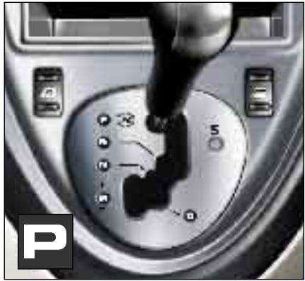 CITROEN Xsara Picasso Phase 2 (2004-2010) - La mise en route du moteur ne peut s'effectuer qu'en position P ou N. - 1