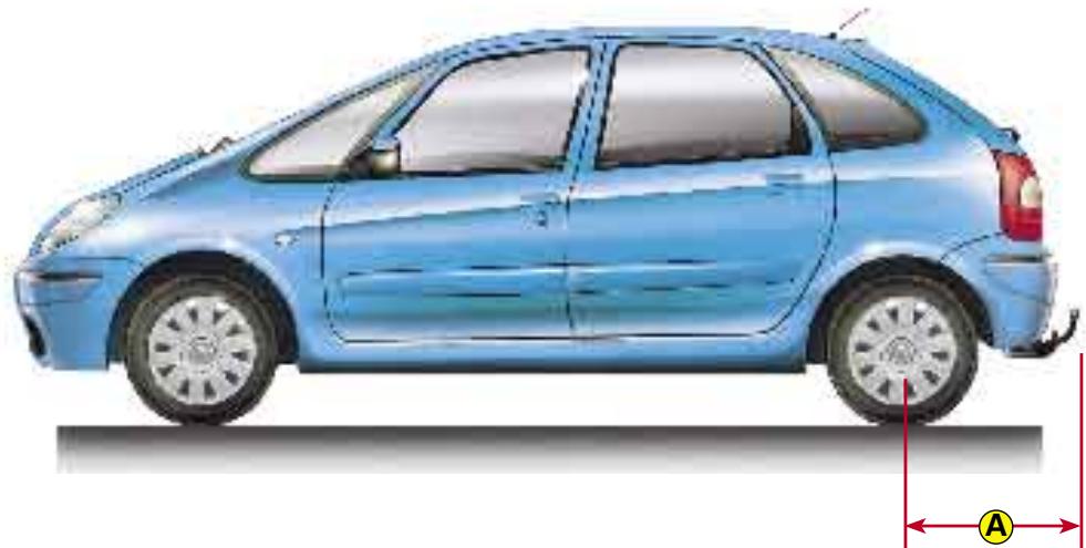 CITROEN Xsara Picasso Phase 2 (2004-2010) - Plaque minéralogique - 1