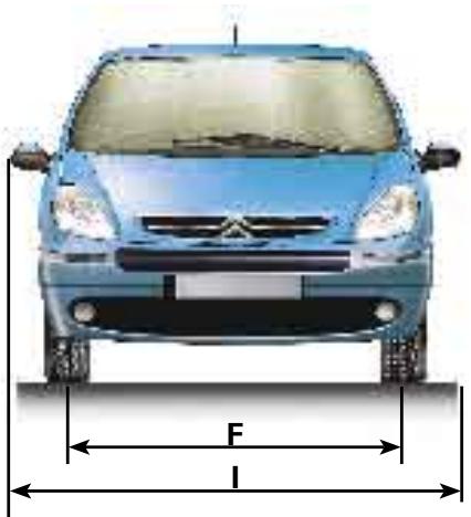 CITROEN Xsara Picasso Phase 2 (2004-2010) - DIMENSIONS - 2