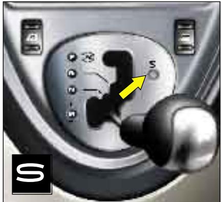 CITROEN Xsara Picasso Phase 2 (2004-2010) - Sélectionnez le mode de conduite : - 1