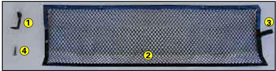 CITROEN Xsara Picasso Phase 2 (2004-2010) - Consigne de montage de la grille pare-neige : - 2